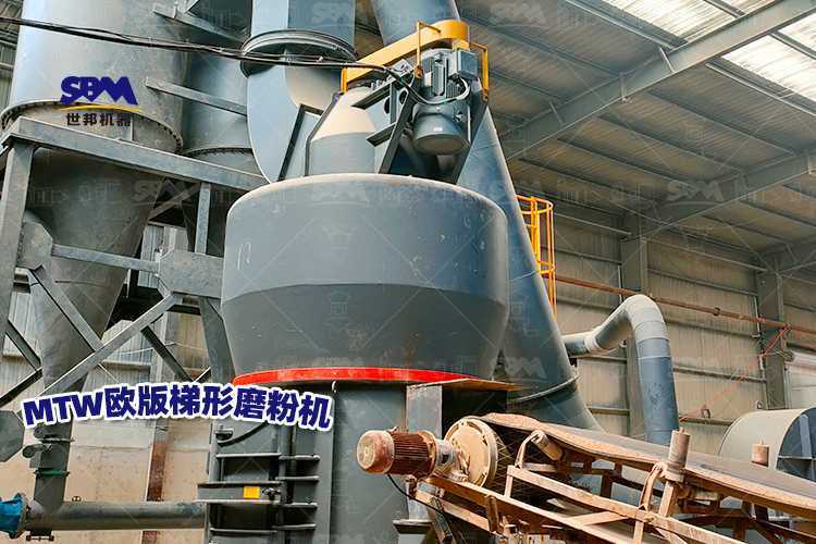 光伏玻璃對石英砂的高要求，性價比磨機就選MTW歐版磨
